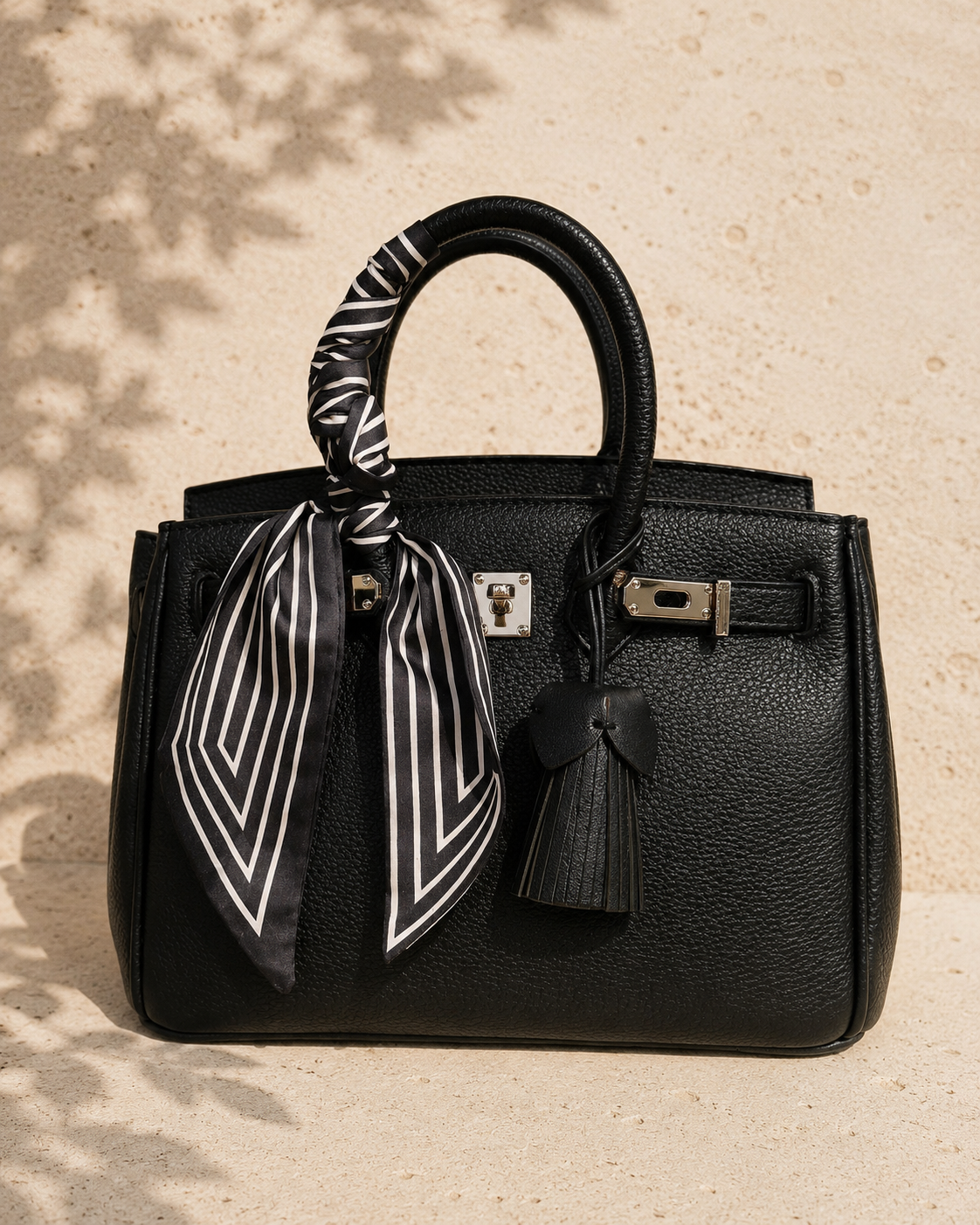 Classic Black Bag Charm Set