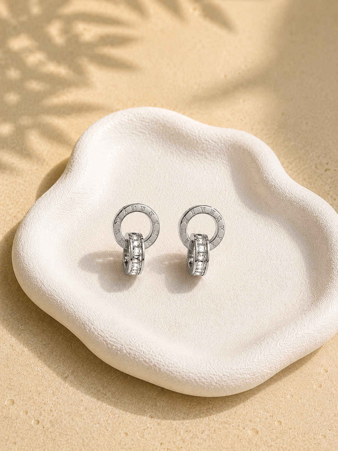 Stevie Earrings | Silver